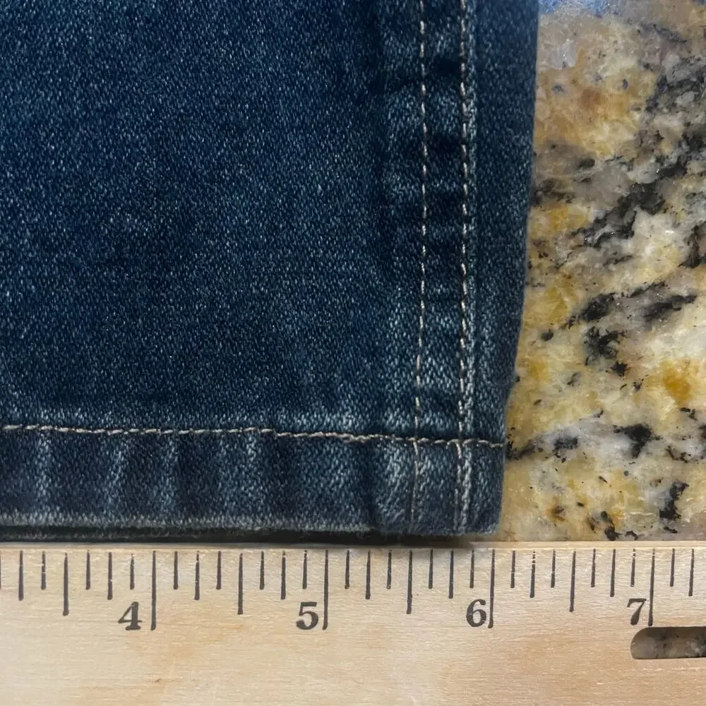 Levi’s Boy Denim Overalls 24M Blue Classic Bib Pants Western Cowboy Vintage Wash